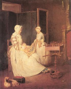 Jean Baptiste Simeon Chardin : The Diligent Mother
